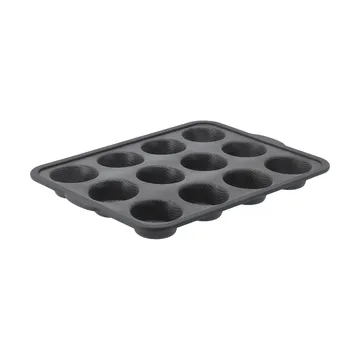 BAKE silikonivuoka vahvistetulla kehyksellä - Muffinit, 12 kpl - Nordwik