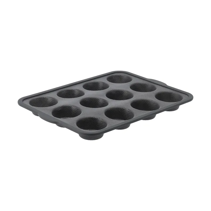 BAKE silikonivuoka vahvistetulla kehyksellä - Muffinit, 12 kpl - Nordwik