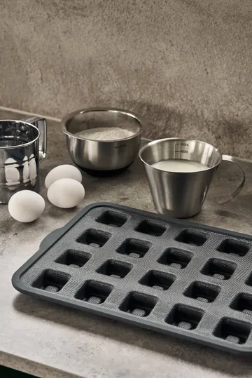 BAKE silikonivuoka vahvistetulla kehyksellä - Neliö, 20 kpl - Nordwik