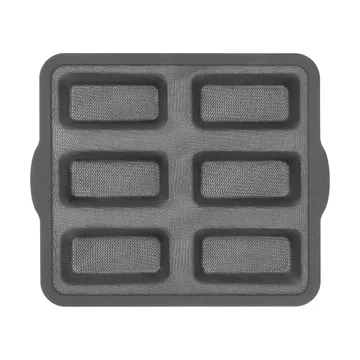 BAKE silikonivuoka vahvistetulla kehyksellä - Suorakulmainen, 6 kpl, 26,2x22,1 cm - Nordwik