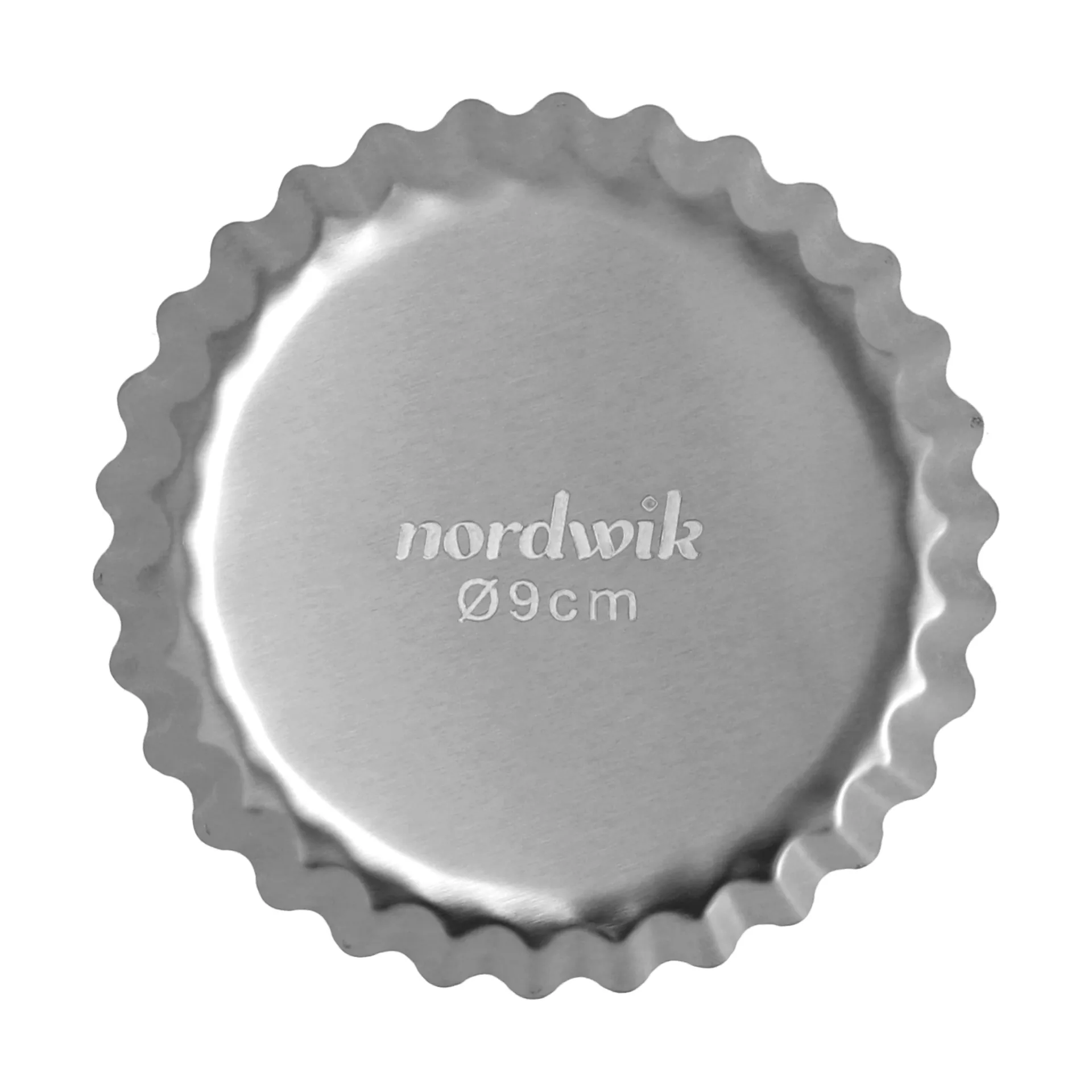 BAKE tartalettivuoka, Ruostumaton teräs, 4 kpl Nordwik