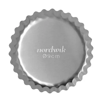 BAKE tartalettivuoka - Ruostumaton teräs, 4 kpl - Nordwik