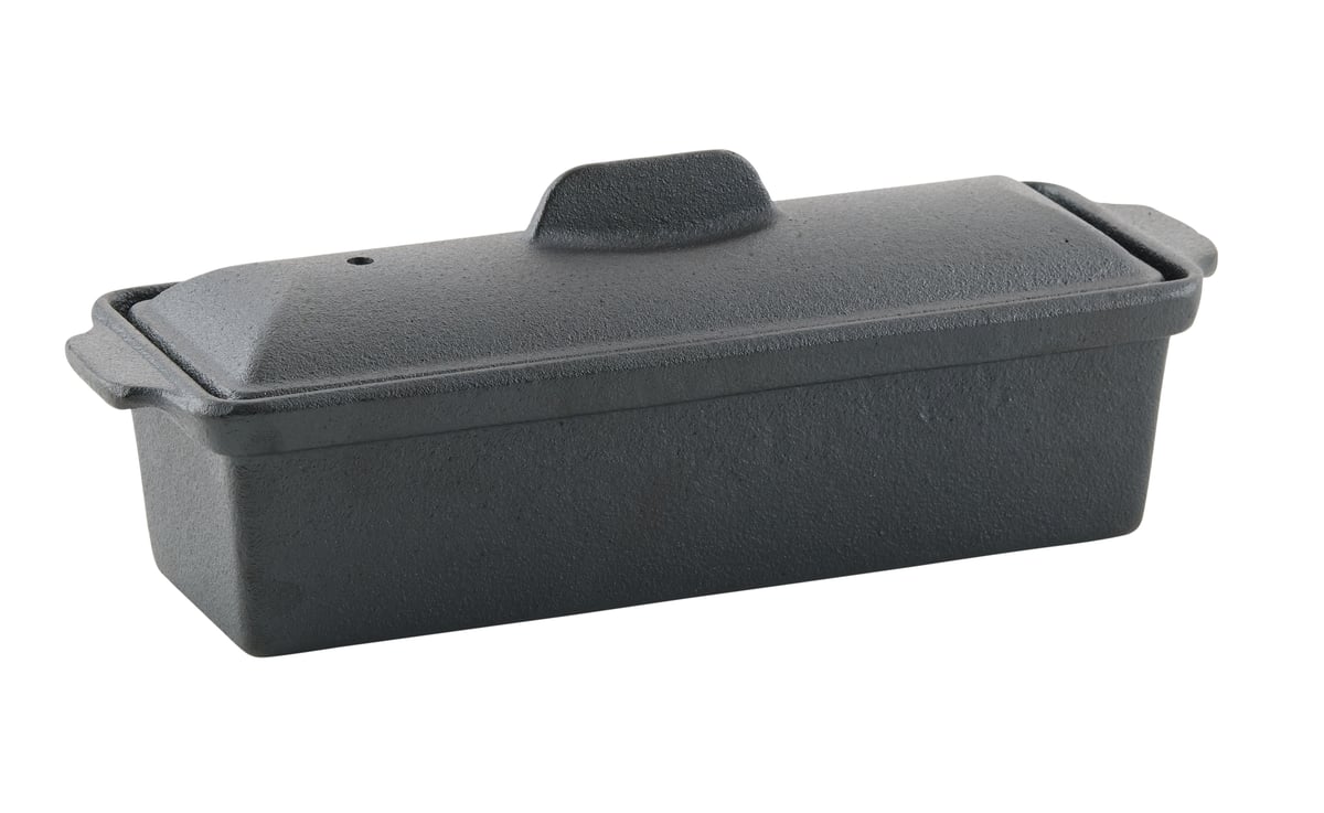 Nordwik leipävuoka kannella 34 cm Valurauta | Skandinaavinen Sisustus | Musta
