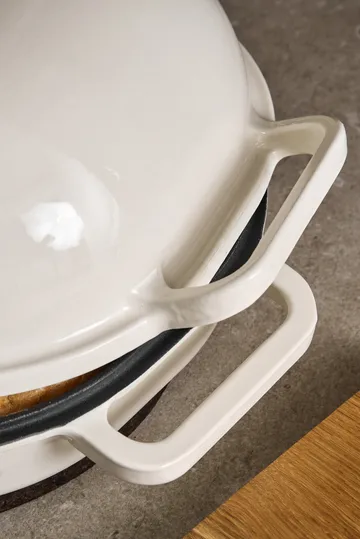 Nordwik Levain leipävuoka emaloitu 39x26 cm - Kreemi - Nordwik