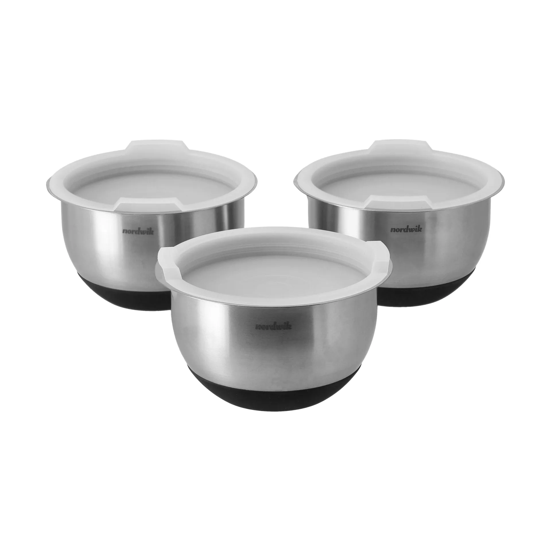 Nordwik minibunkkerit kannella premium, 3-pack Nordwik