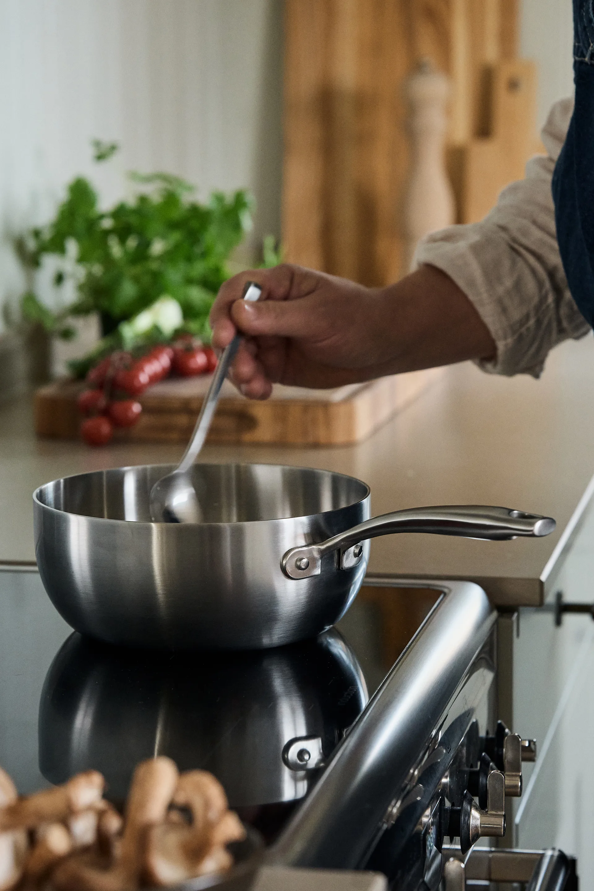 Nordwik paistinpannu 3-kerroksinen ruostumaton teräs., 20 cm Nordwik