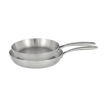 Nordwik paistinpannusetti 3-ply 2 osaa - Ruostumaton teräs - Nordwik