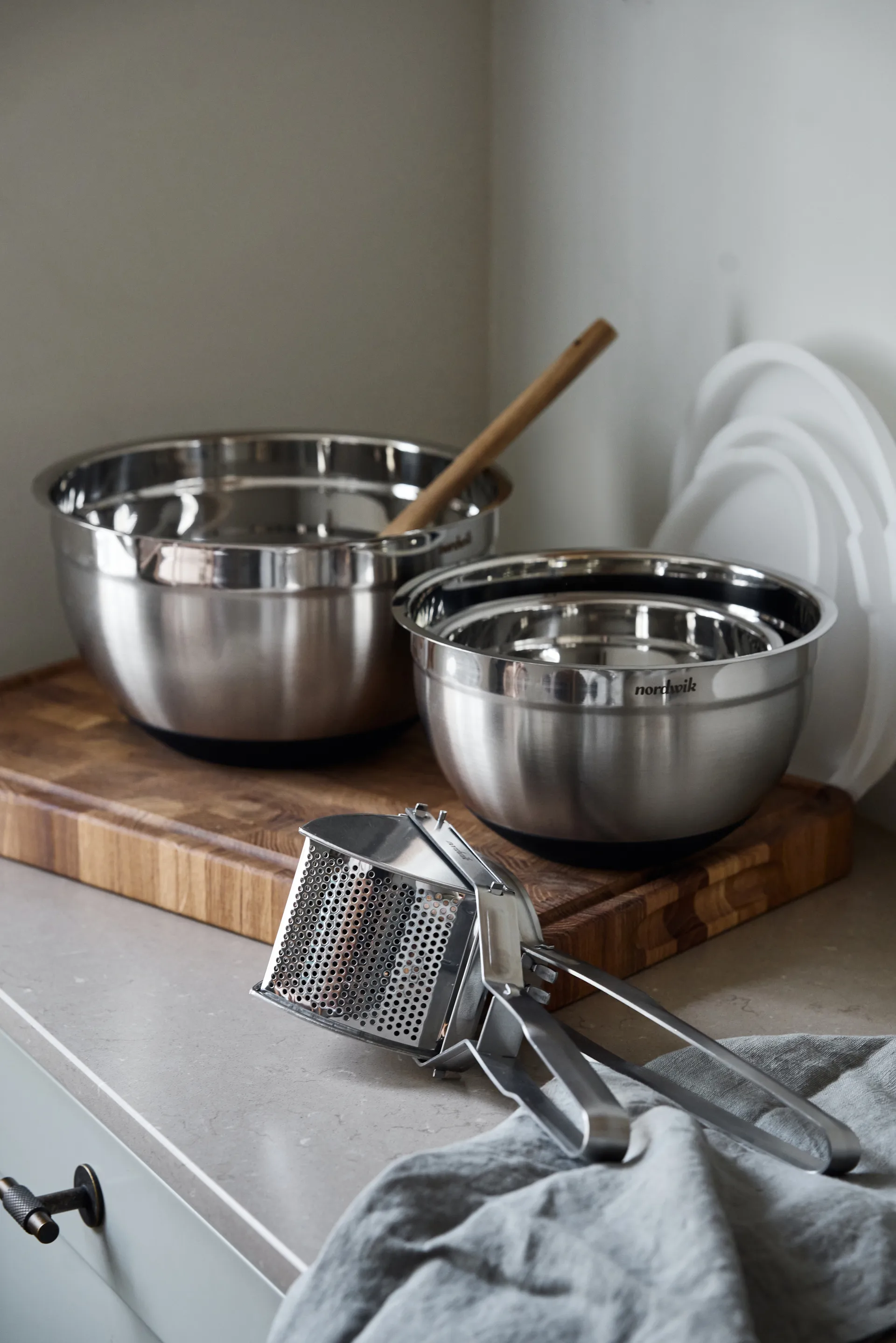 Nordwik perunaprässi terävä, 28,5 cm Nordwik