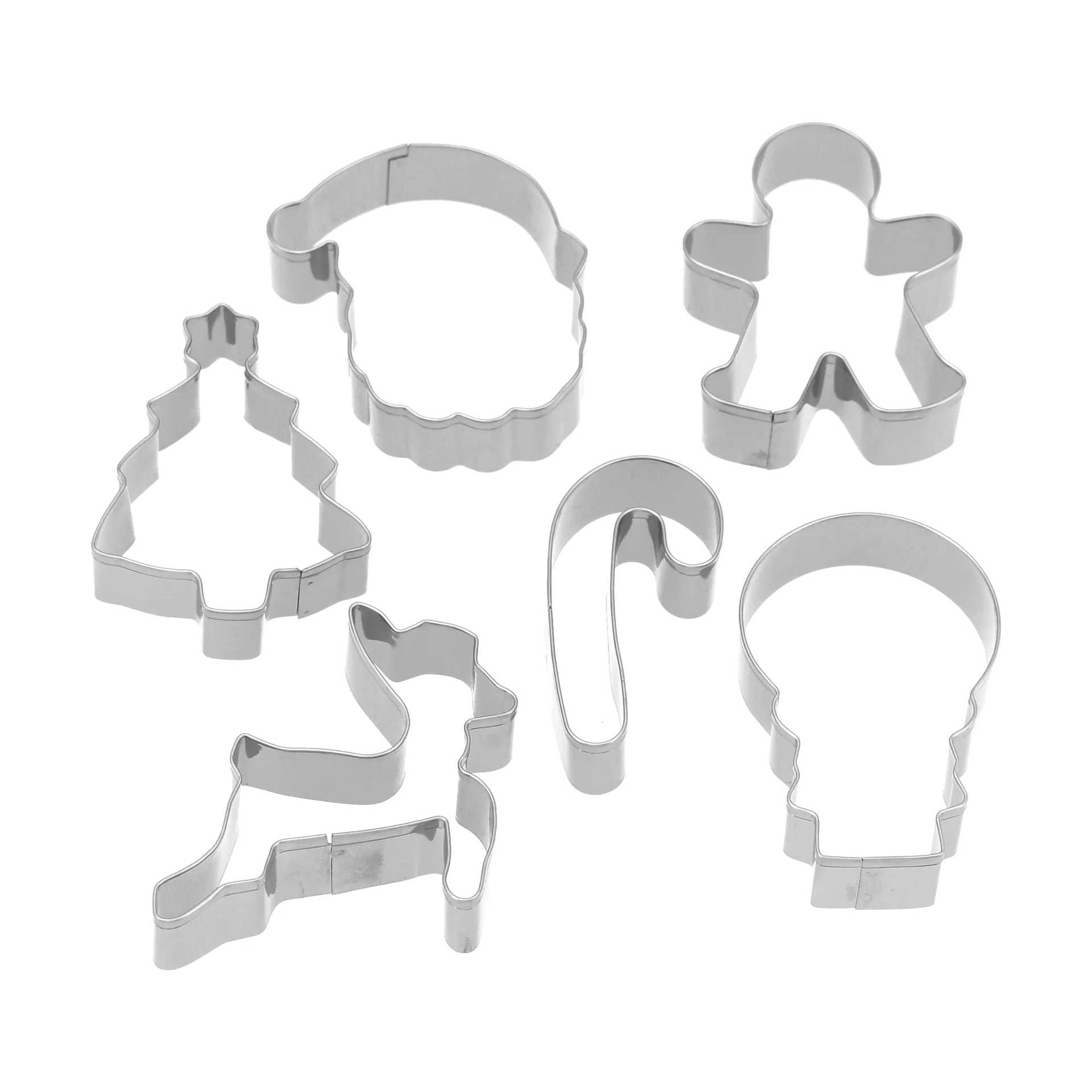 Nordwik piparkakkumuotti joulu 6 osaa, Ruostumaton teräs Nordwik