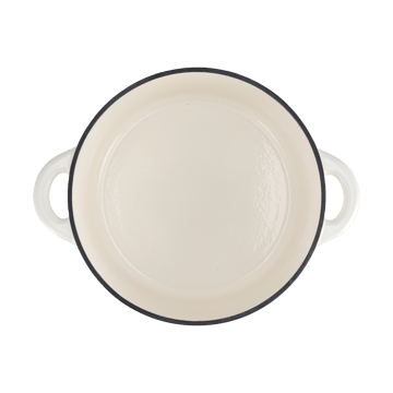 Nordwik valurautapata pyöreä 5 l - Creme - Nordwik