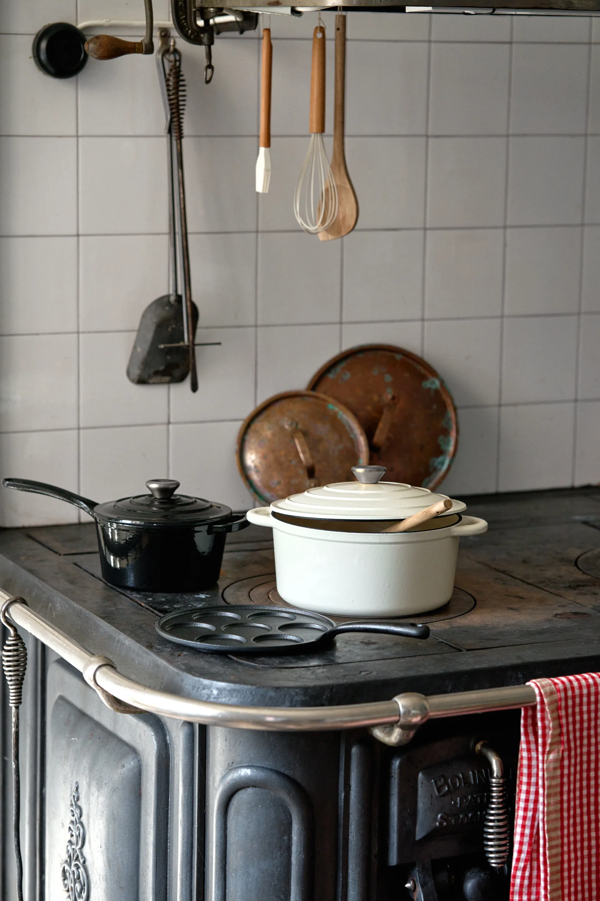 Nordwik valurautapata pyöreä 5 l, Creme Nordwik