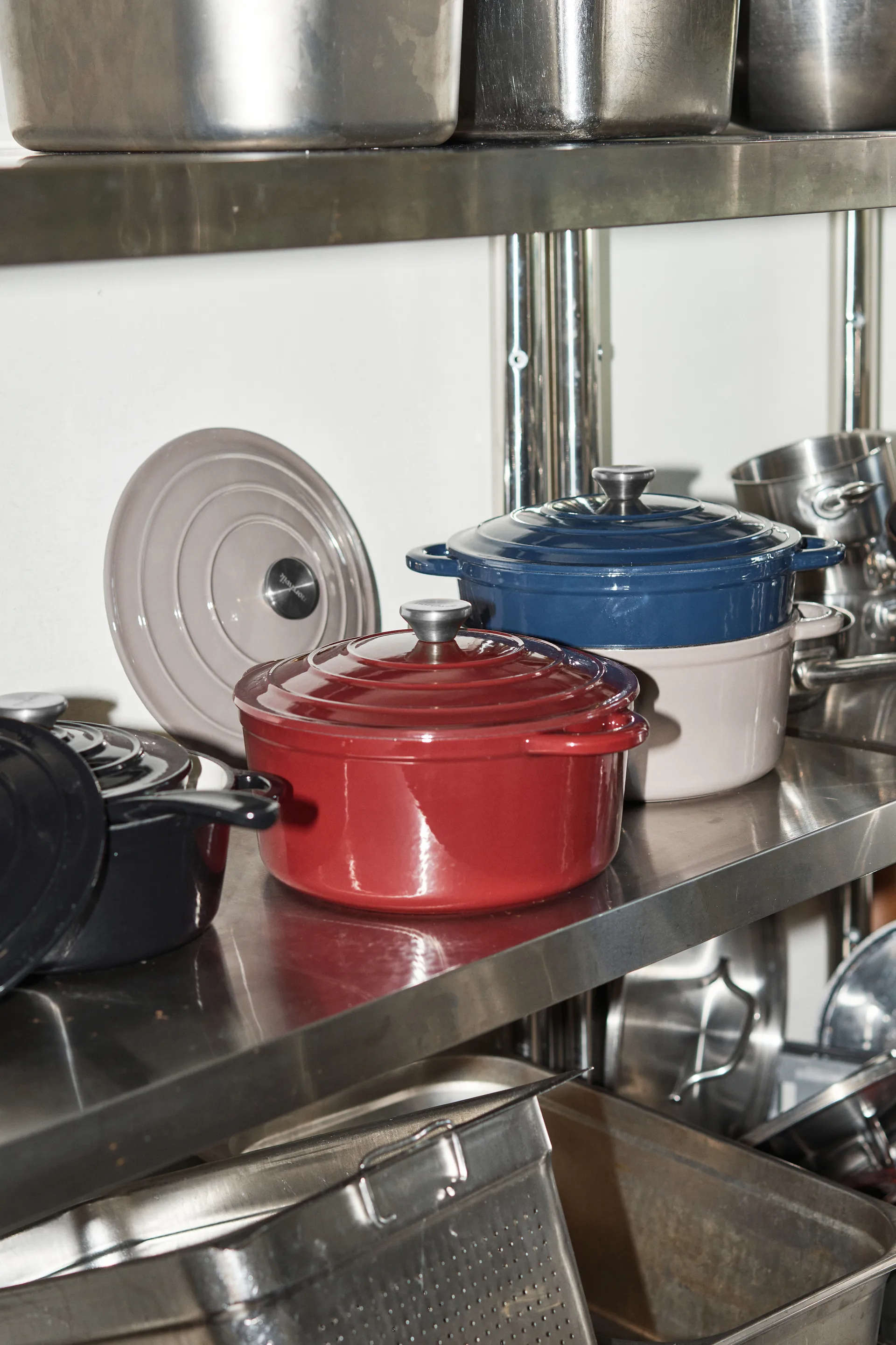 Nordwik valurautapata pyöreä 5 l, Tummansininen Nordwik