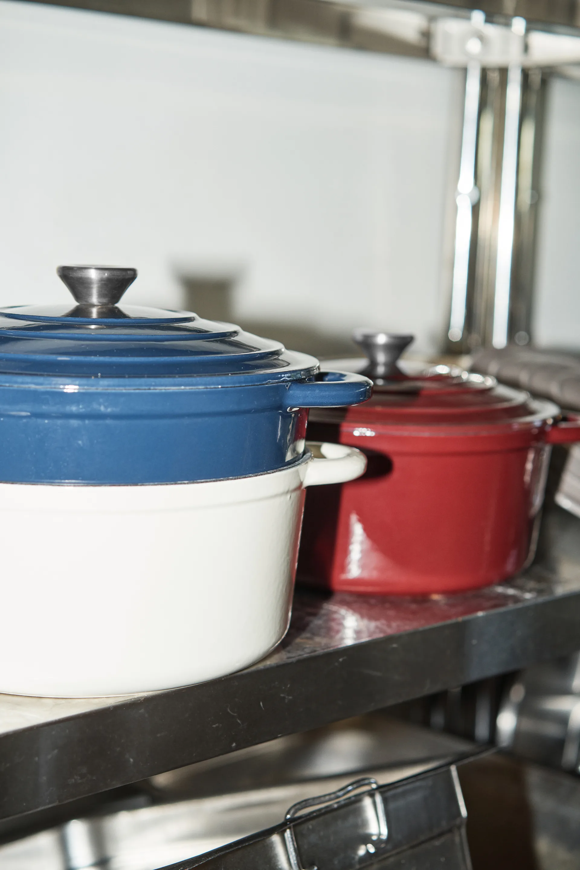 Nordwik valurautapata pyöreä 5 l, Tummansininen Nordwik