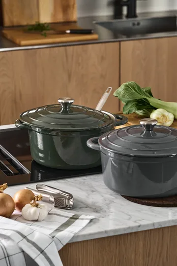 Nordwik valurautapata pyöreä 5 l - Vihreä - Nordwik