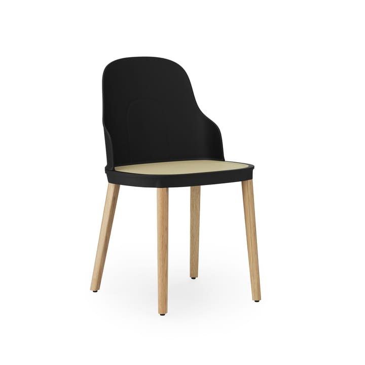 Allez molded wicker tuoli - Musta-tammi - Normann Copenhagen