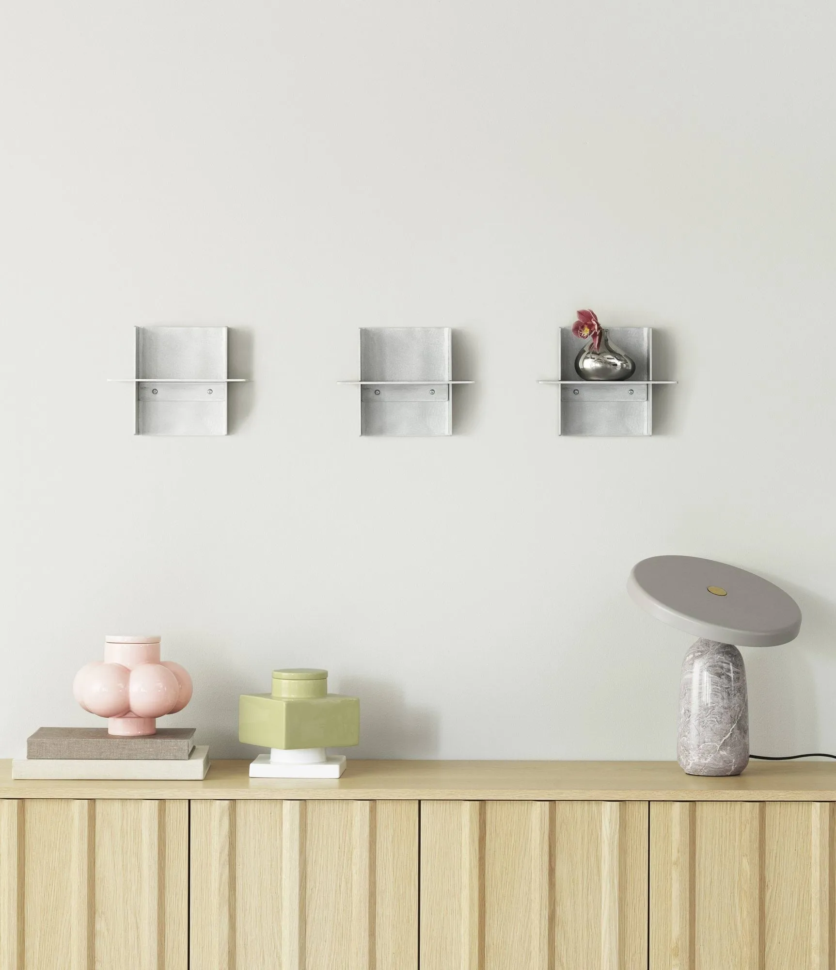 Alu Shelf hylly 25 cm, Alumiini Normann Copenhagen