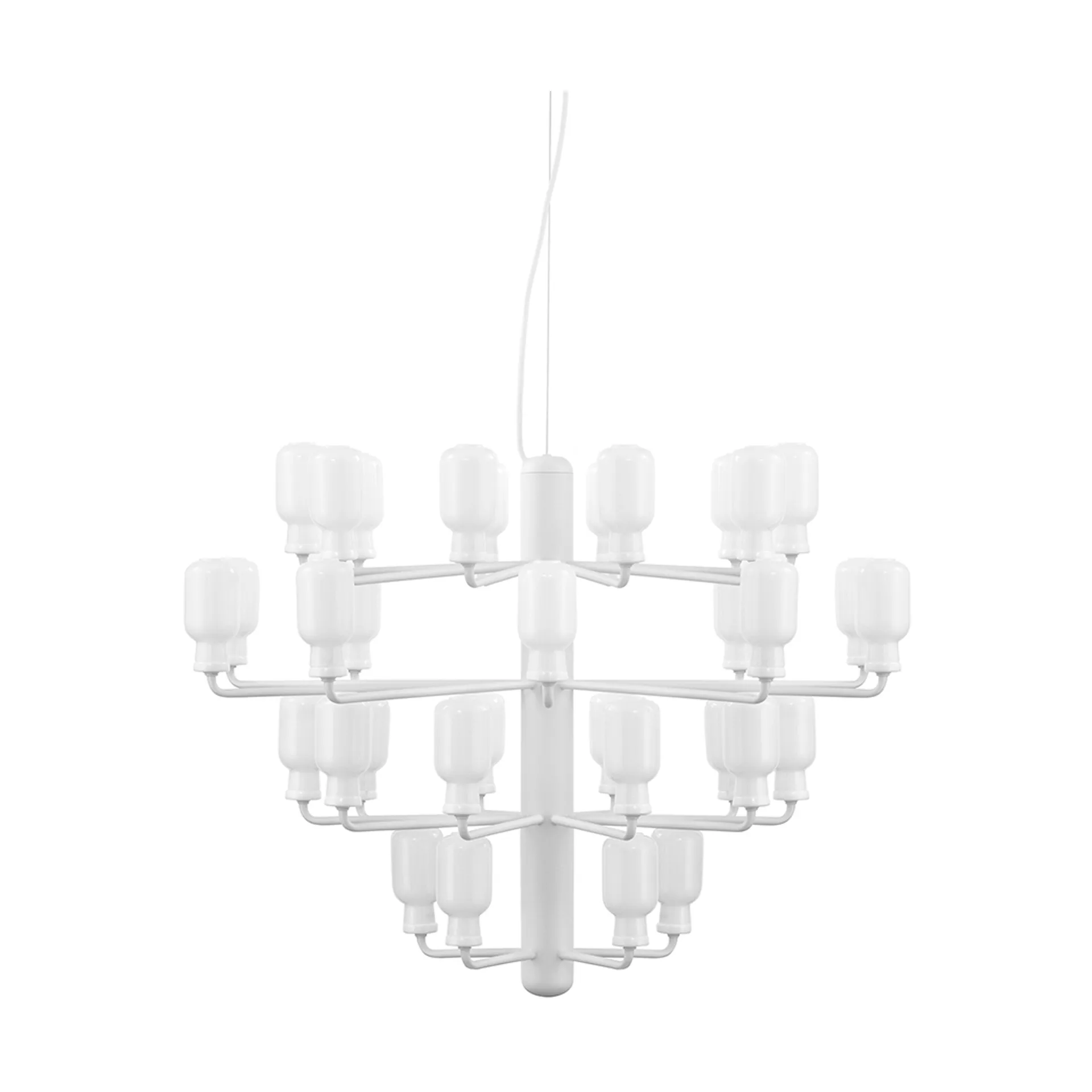 Amp kynttiläkruunu, White, large Normann Copenhagen