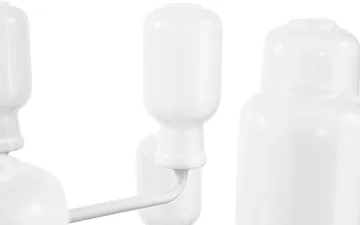 Amp kynttiläkruunu - White, large - Normann Copenhagen