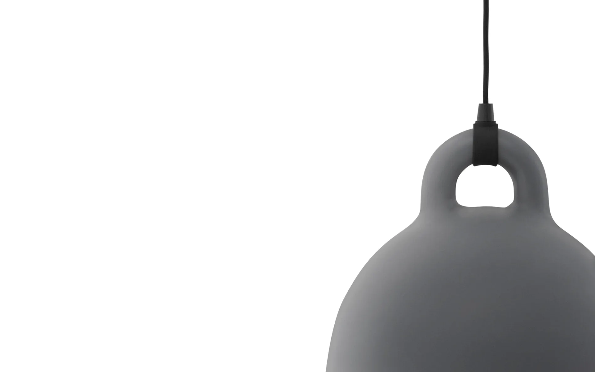 Bell valaisin harmaa, large Normann Copenhagen