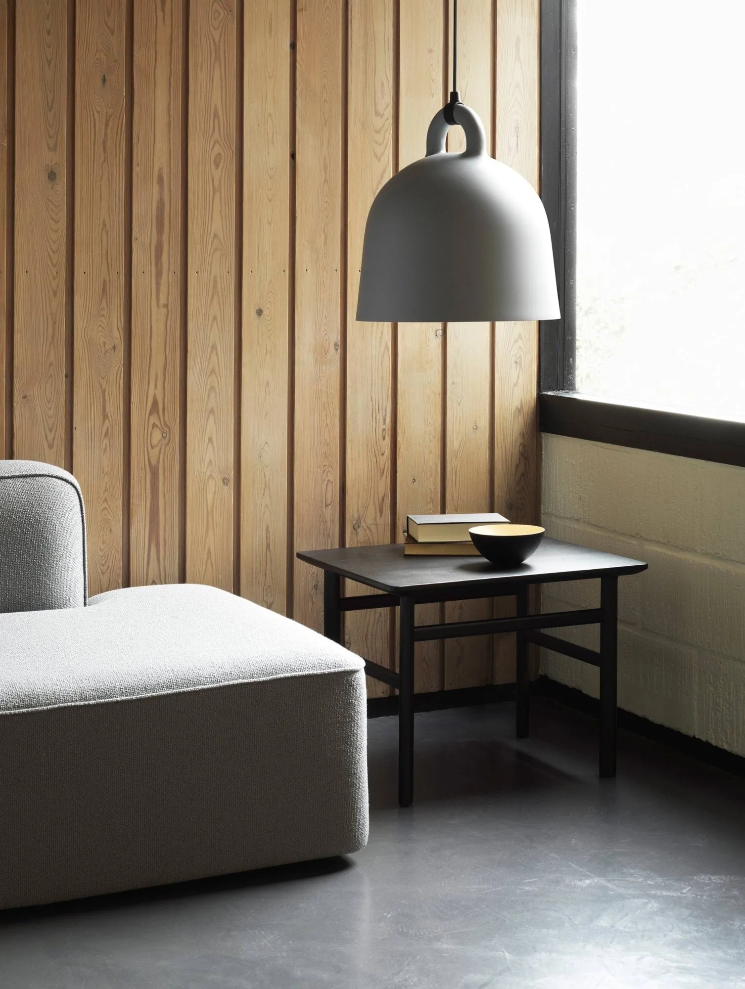 Bell valaisin harmaa, large Normann Copenhagen