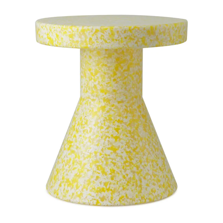 Bit Cone pyöreä jakkara - Keltainen, Ø36x42 cm - Normann Copenhagen