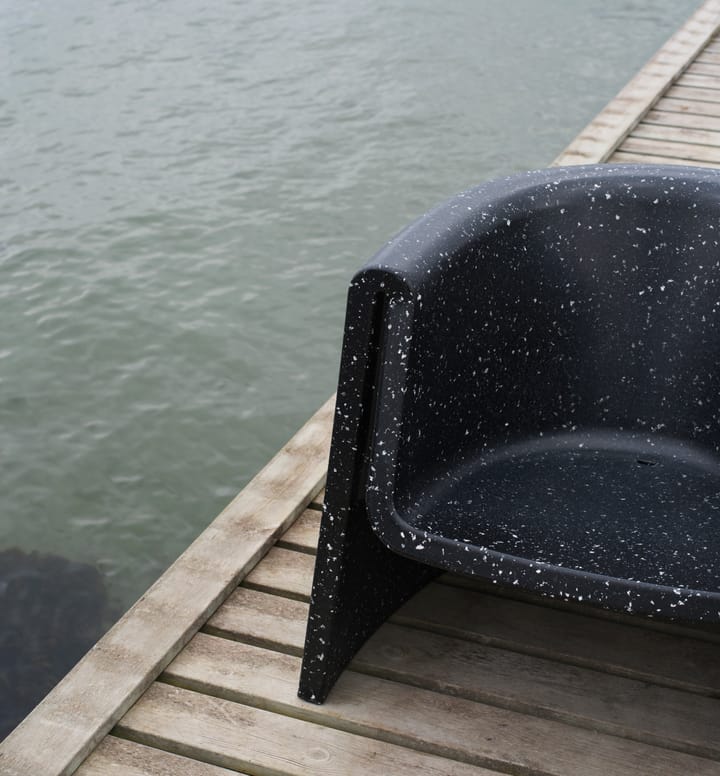 Bit Lounge Chair nojatuoli, Musta Normann Copenhagen
