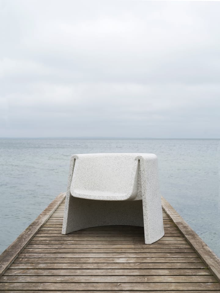 Bit Lounge Chair nojatuoli, Valkoinen Normann Copenhagen
