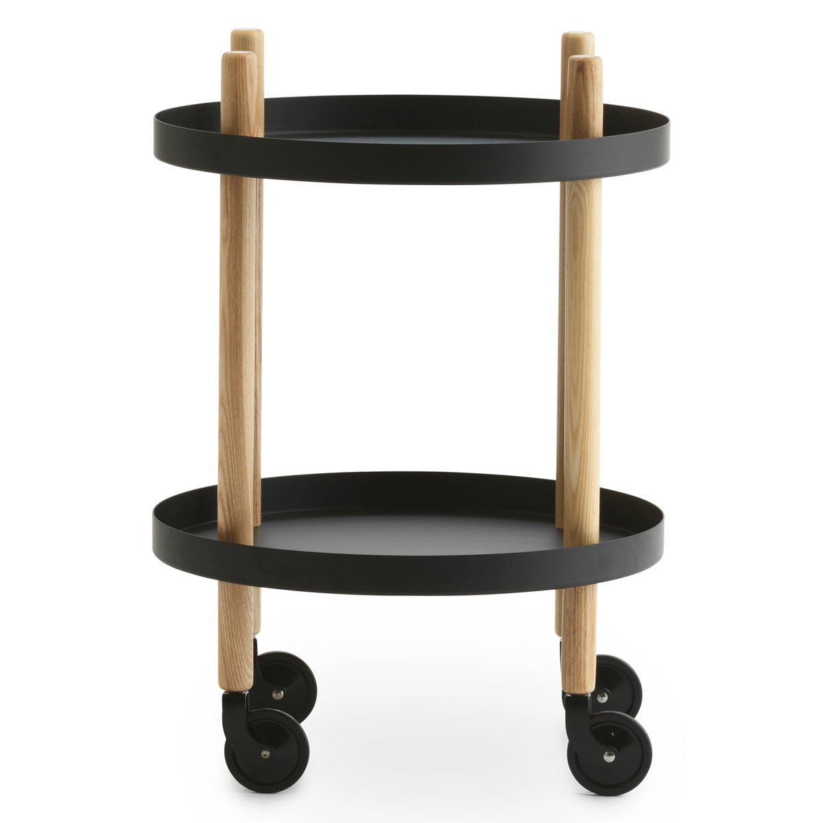 Normann Copenhagen Block pöytä 45 cm Musta | Skandinaavinen Sisustus | Sivupöydät & Apupöydät | Musta
