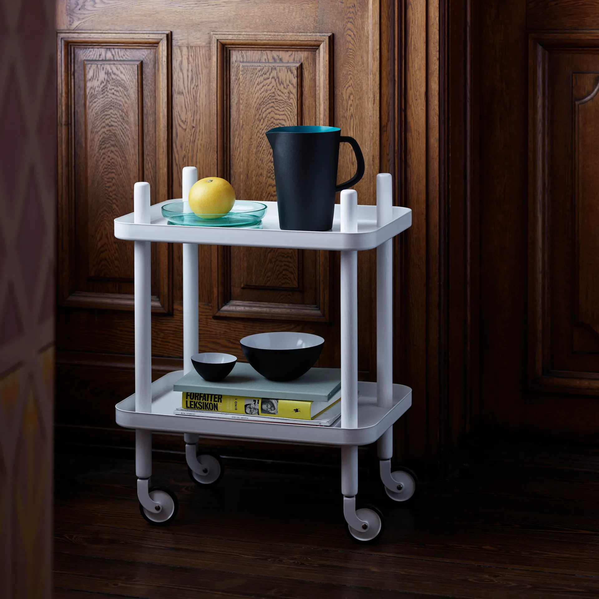 Block pöytä, valkoinen-valkoinen Normann Copenhagen