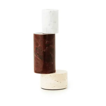 Blox kynttilänjalka - Burgundin punainen - Normann Copenhagen