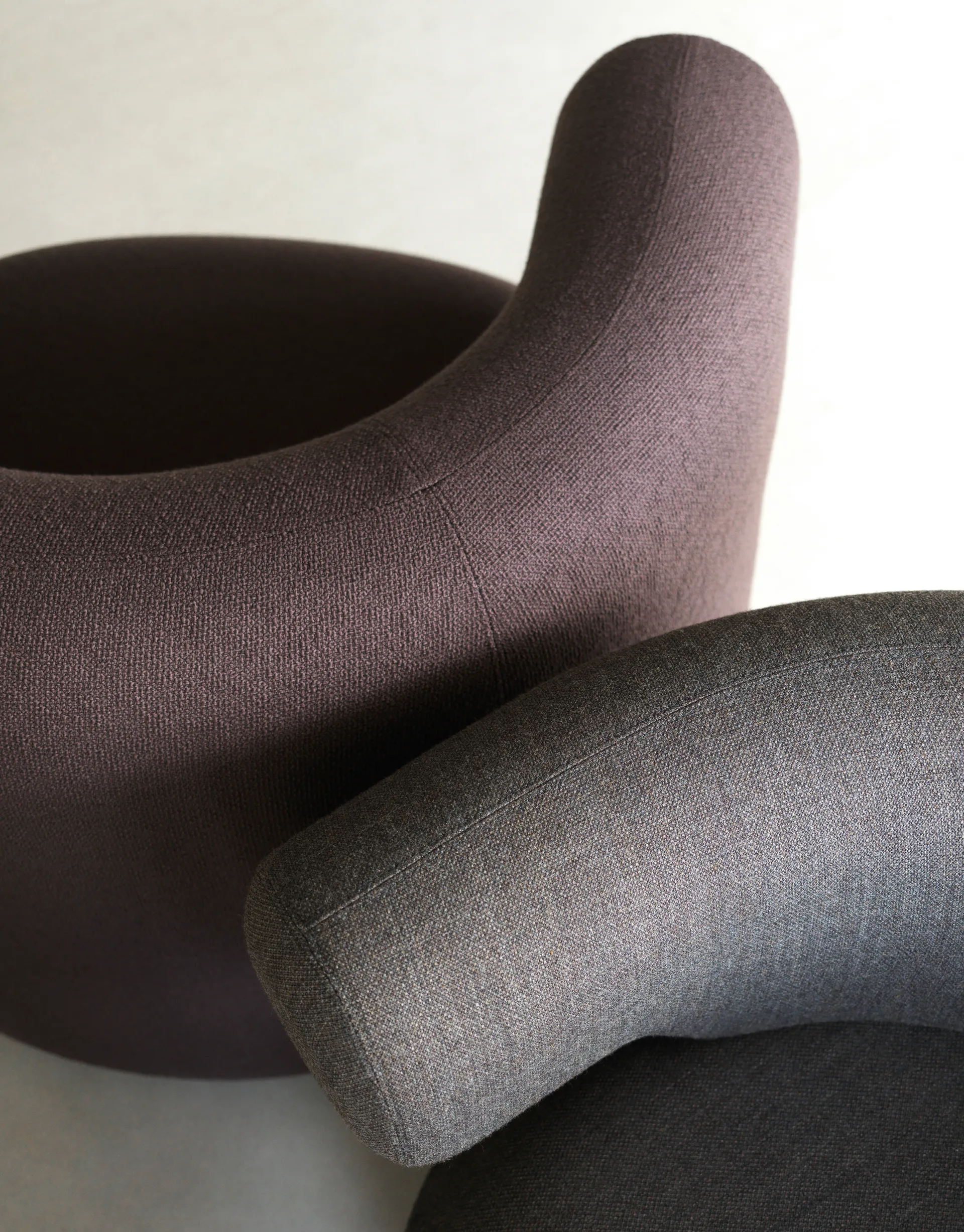 Burra lounge nojatuoli w. return, Yoredale UDA06 Normann Copenhagen