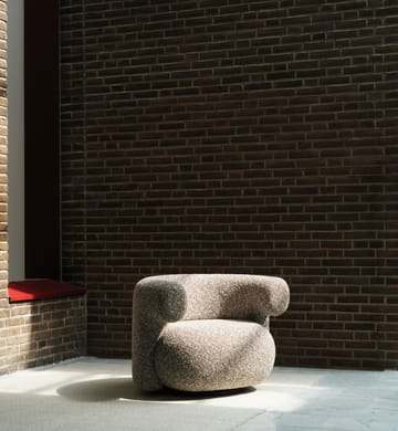 Burra lounge nojatuoli w. return - Zero 0011 - Normann Copenhagen