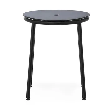 Circa jakkara 45 cm - Musta alumiini - Normann Copenhagen