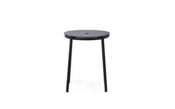 Circa jakkara 45 cm - Musta alumiini - Normann Copenhagen