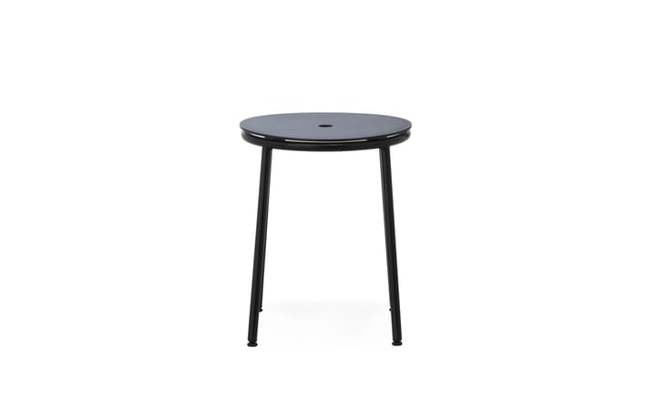 Circa jakkara 45 cm - Musta alumiini - Normann Copenhagen