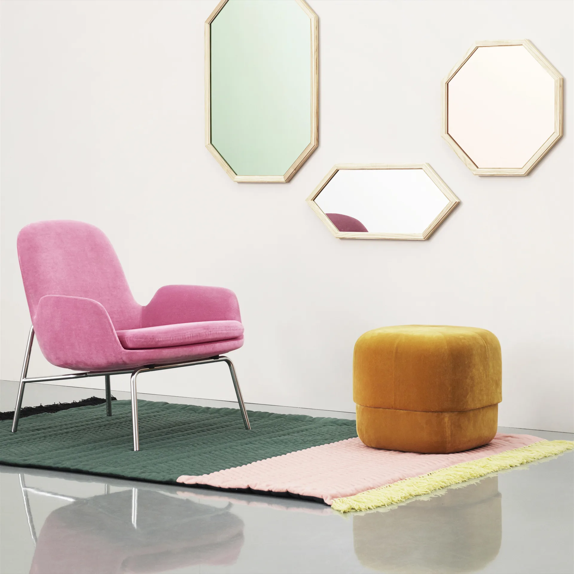 Circus lattiatyyny, keltainen Normann Copenhagen