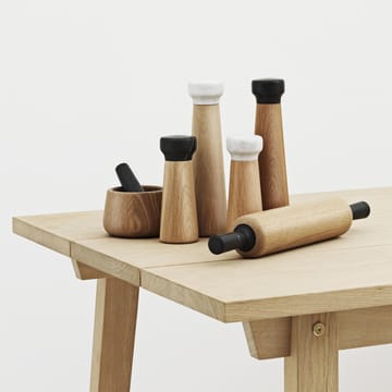 Craft pippurimylly tammi-musta marmori - pieni - Normann Copenhagen