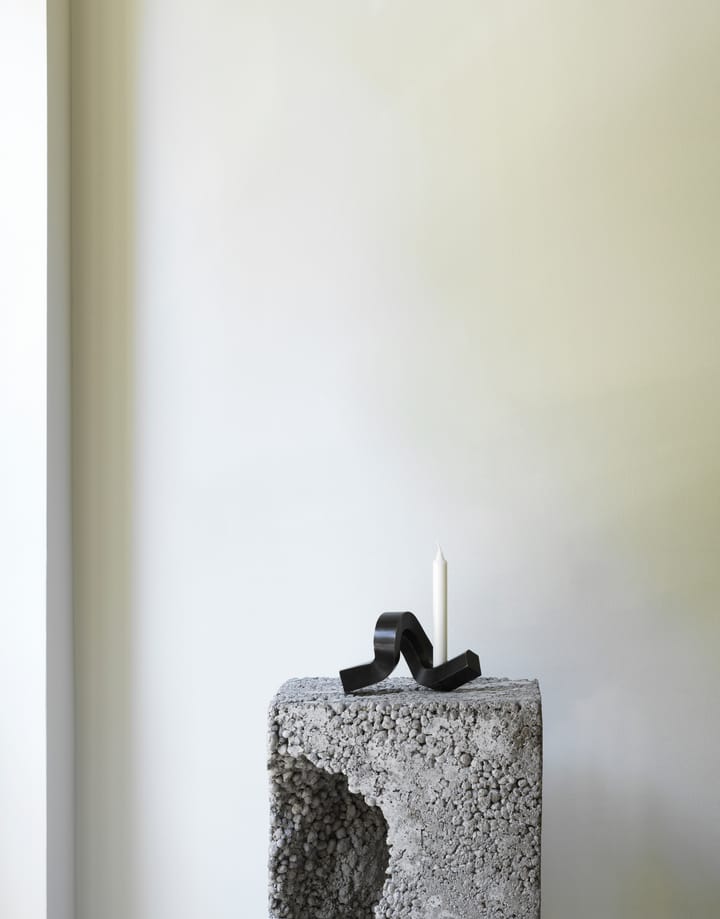 Crooked kynttilänjalka 1, Bronze Normann Copenhagen
