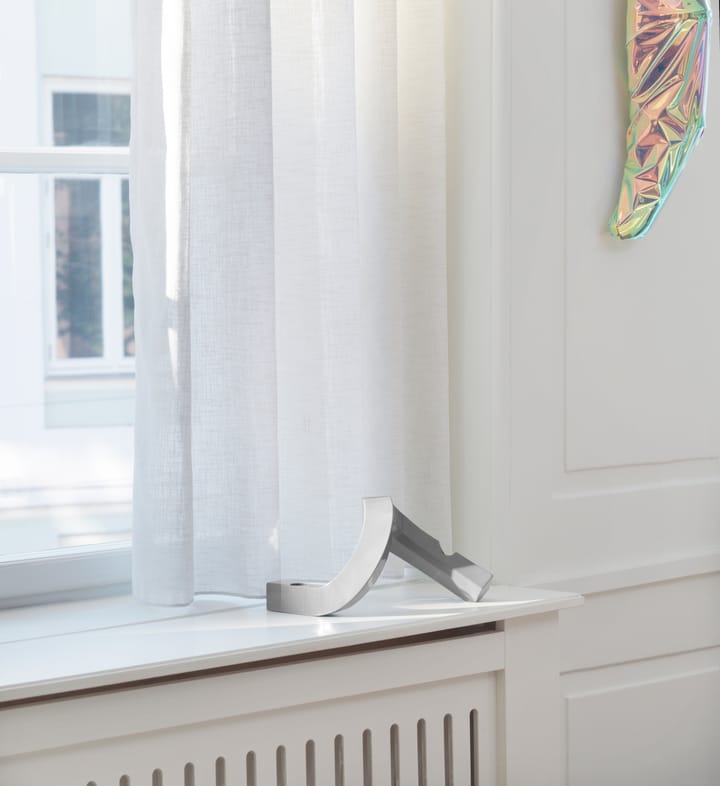 Crooked kynttilänjalka 2, Warm grey Normann Copenhagen