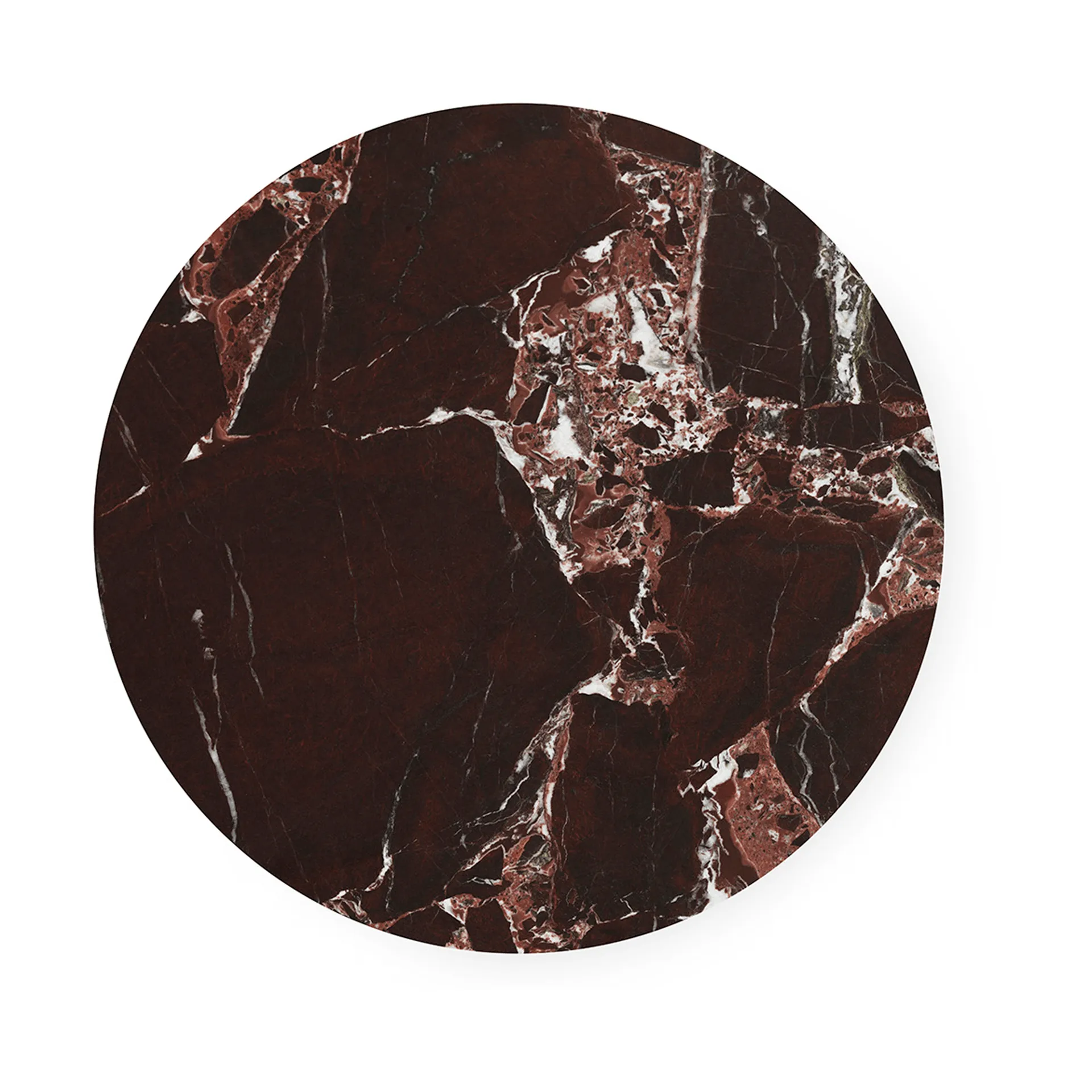 Dit sivupöytä Ø40 cm, Rosso Levanto-brown Normann Copenhagen