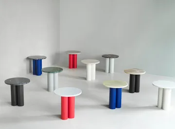 Dit sivupöytä Ø40 cm - Rosso Levanto-brown - Normann Copenhagen