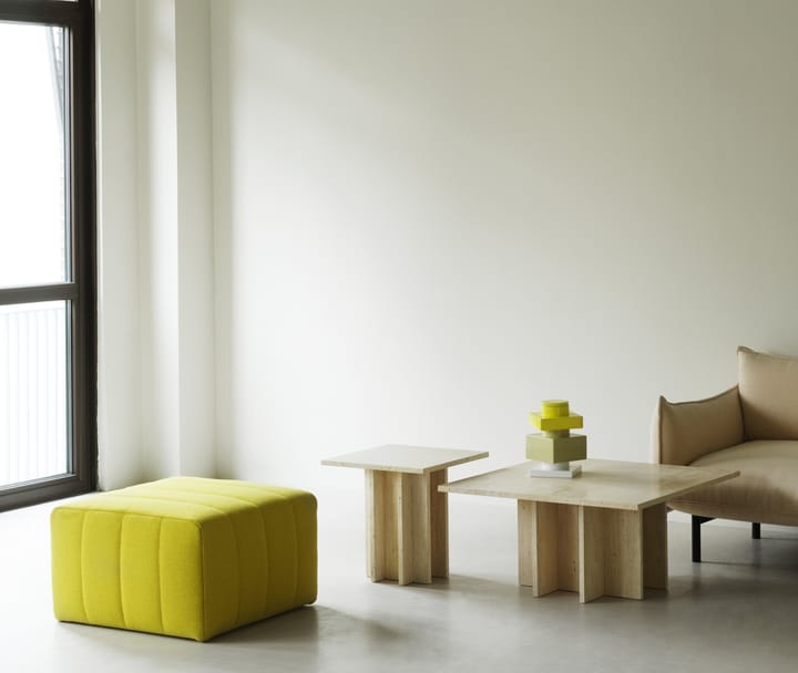 Edge sohvapöytä large, Travertine Normann Copenhagen
