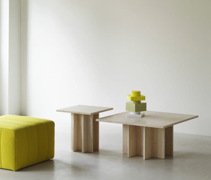 Edge sohvapöytä large, Travertine Normann Copenhagen