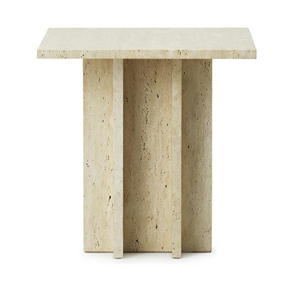 Edge sohvapöytä small - Travertine - Normann Copenhagen