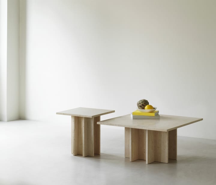 Edge sohvapöytä small, Travertine Normann Copenhagen