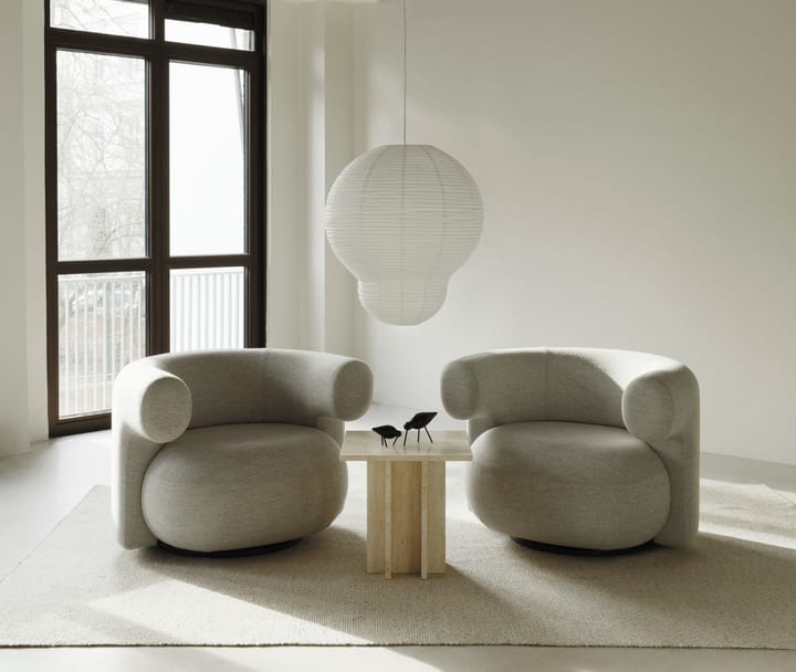 Edge sohvapöytä small, Travertine Normann Copenhagen