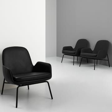 Era Low -loungetuoli - Nahka tango musta - Normann Copenhagen