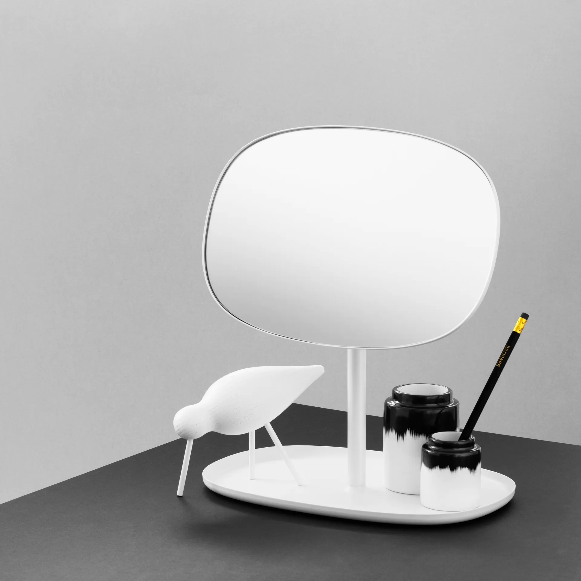 Flip peili, valkoinen Normann Copenhagen
