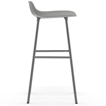 Form baarituoli kromatut jalat 75 cm - Harmaa - Normann Copenhagen