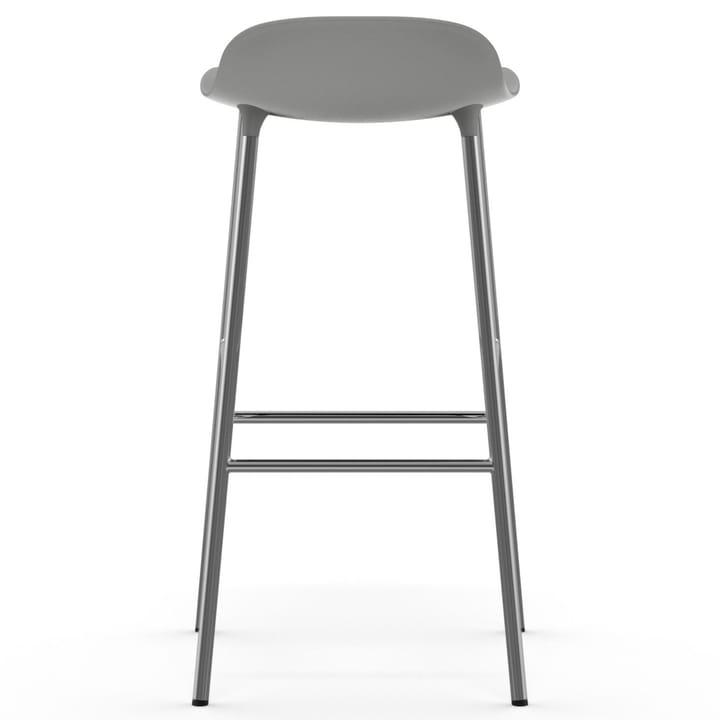 Form baarituoli kromatut jalat 75 cm - Harmaa - Normann Copenhagen